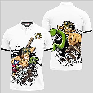 Usopp Polo Shirt Custom Anime One Piece For Fans OT2102