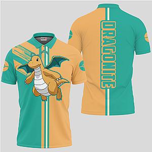 Dragonite Polo Shirts Custom Pokemon Anime OT2102