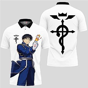 Roy Mustang Polo Shirts Custom Fullmetal Alchemist Anime OT2102