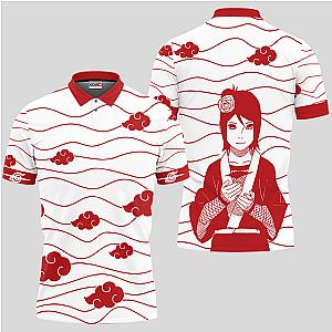 Konan Polo Shirts Akatsuki Custom Anime OT2102