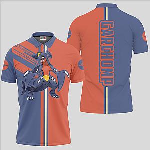 Garchomp Polo Shirts Custom Pokemon Anime OT2102