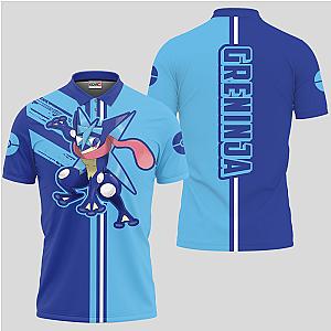 Greninja Polo Shirts Custom Pokemon Anime OT2102