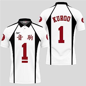 Tetsurou Kuroo Polo Shirts Haikyuu Custom Anime OT2102