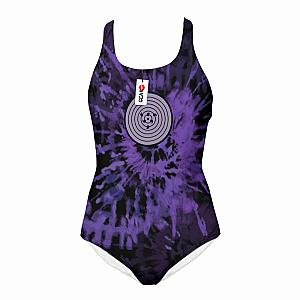 Sasuke Uchiha Rinnegan Swimsuit Custom Anime Swimwear Tie Dye Style OT2102