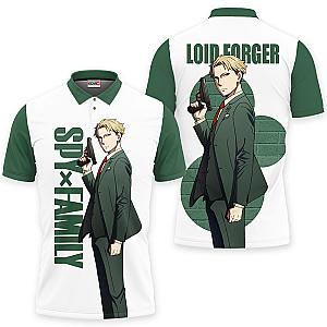 Loid Forger Polo Shirts Spy x Family Custom Anime OT2102