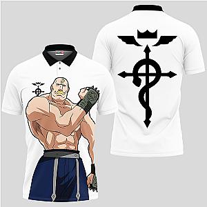 Alex Louis Armstrong Polo Shirts Custom Fullmetal Alchemist Anime OT2102