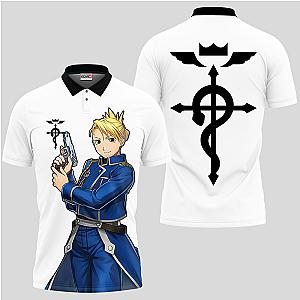 Riza Hawkeye Polo Shirts Custom Fullmetal Alchemist Anime OT2102