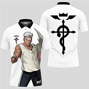 Scar Polo Shirts Custom Fullmetal Alchemist Anime OT2102