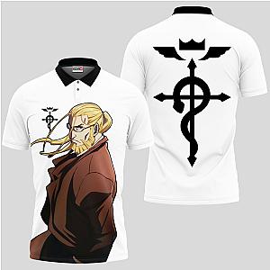 Van Hohenheim Polo Shirts Custom Fullmetal Alchemist Anime OT2102