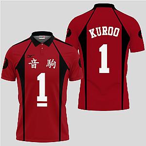 Tetsurou Kuroo Polo Shirts Haikyuu Custom Anime Great Gift For Fans OT2102