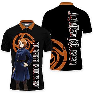 Nobara Kugisaki Polo Shirts Jujutsu Kaisen Custom Anime OT2102