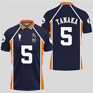 Ryunosuke Tanaka Polo Shirts Haikyuu Custom Anime Gift For Fans OT2102