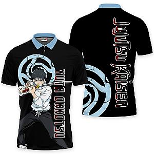 Yuta Okkotsu Polo Shirts Jujutsu Kaisen Custom Anime OT2102