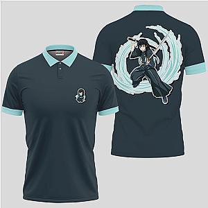 Muichiro Tokito Polo Shirts Kimetsu Custom Anime OT2102