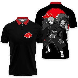 Sasori Polo Shirts Akatsuki Custom Anime OT2102