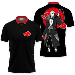 Hidan Polo Shirts Akatsuki Custom Anime OT2102