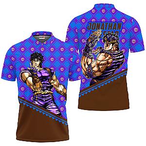 Jonathan Joestar Polo Shirts JJBA Custom Anime OT2102