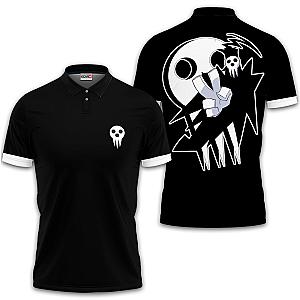 Shinigami Polo Shirts Soul Eater Custom Anime OT2102