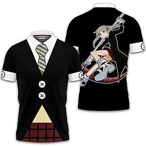 Maka Albarn Polo Shirts Soul Eater Custom Anime OT2102