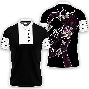 Crona Gorgon Polo Shirts Soul Eater Custom Anime OT2102