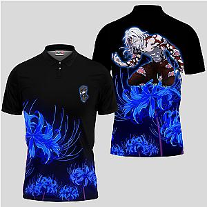 Muzan Kibutsuji Polo Shirts Kimetsu Custom Anime OT2102