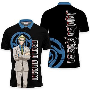 Kento Nanami Polo Shirts Jujutsu Kaisen Custom Anime OT2102