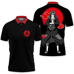 Itachi Uchiha Polo Shirts Akatsuki Custom Anime Great Gift OT2102