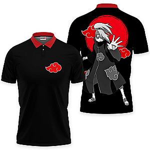 Deidara Polo Shirts Akatsuki Custom Anime OT2102