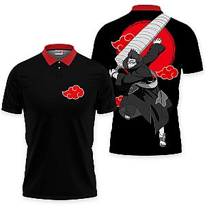 Kisame Hoshigaki Polo Shirts Akatsuki Custom Anime OT2102