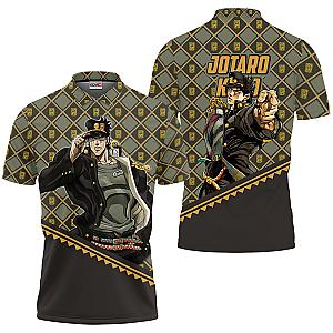 Jotaro Kujo Polo Shirts JJBA Custom Anime OT2102