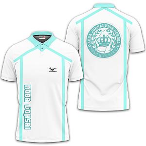 Aoba Johsai Polo Shirts Haikyuu Custom Anime OT2102