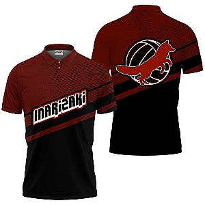 Inarizaki Polo Shirts Haikyuu Custom Anime OT2102