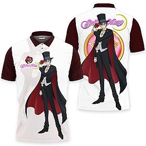 Tuxedo Mask Polo Shirts Sailor Custom Anime OT2102