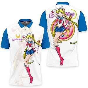 Usagi Tsukino Polo Shirts Sailor Custom Anime OT2102