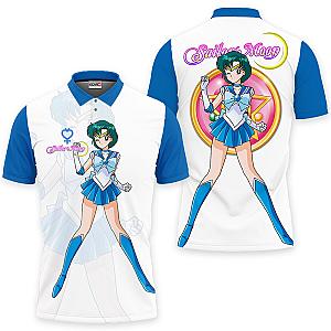 Sailor Mercury Polo Shirts Sailor Custom Anime OT2102