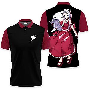 Mirajane Strauss Polo Shirts Fairy Tail Custom Anime OT2102