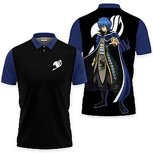 Jellal Fernandes Polo Shirts Fairy Tail Custom Anime OT2102