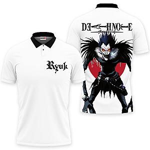 Ryuk Polo Shirts D-note Custom Anime For Fans OT2102