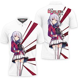 Arisu Sakayanagi Polo Shirts Classroom of the Elite Custom Anime OT2102