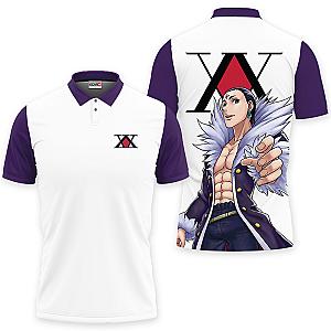 Chrollo Lucilfer Polo Shirts HxH Custom Anime For Fans OT2102