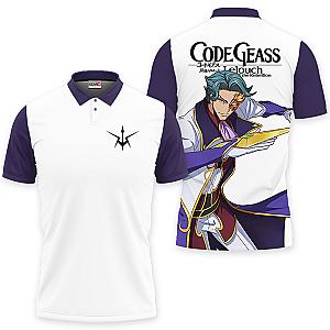 Jeremiah Gottwald Polo Shirts Code Geass Custom Anime For Fans OT2102