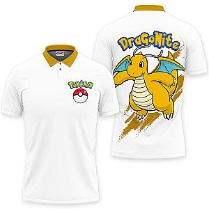 Dragonite Polo Shirts Pokemon Custom Anime For Fans OT2102