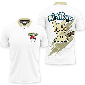 Mimikyu Polo Shirts Pokemon Custom Anime For Fans OT2102