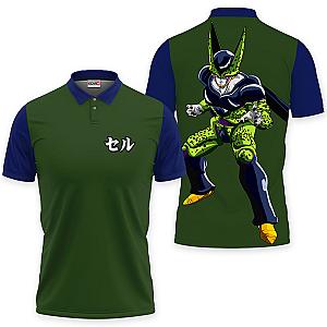 Cell Polo Shirts Dragon Ball Custom Anime OT2102