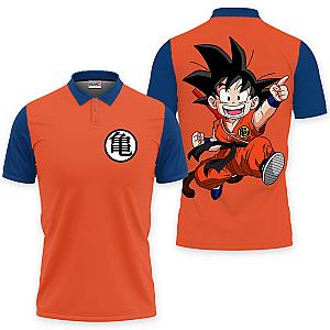 Goku Kid Polo Shirts Dragon Ball Custom Anime OT2102