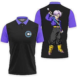 Trunks Polo Shirts Dragon Ball Custom Anime Great Gift OT2102