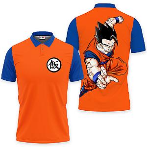 Gohan Polo Shirts Dragon Ball Custom Anime OT2102