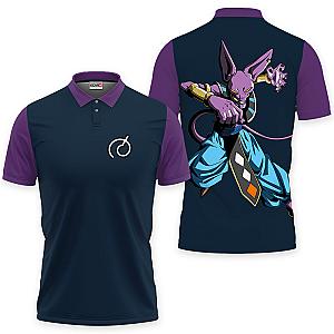 Beerus Polo Shirts Dragon Ball Custom Anime OT2102