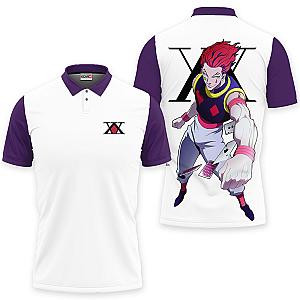 Hisoka Morow Polo Shirts HxH Custom Anime For Fans OT2102