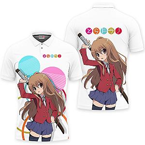 Taiga Aisaka Polo Shirts Toradora Custom Anime OT2102